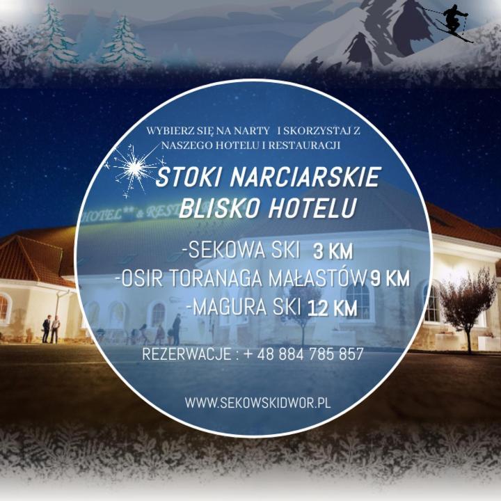 Sękowski Dwór Sekowa Exterior foto